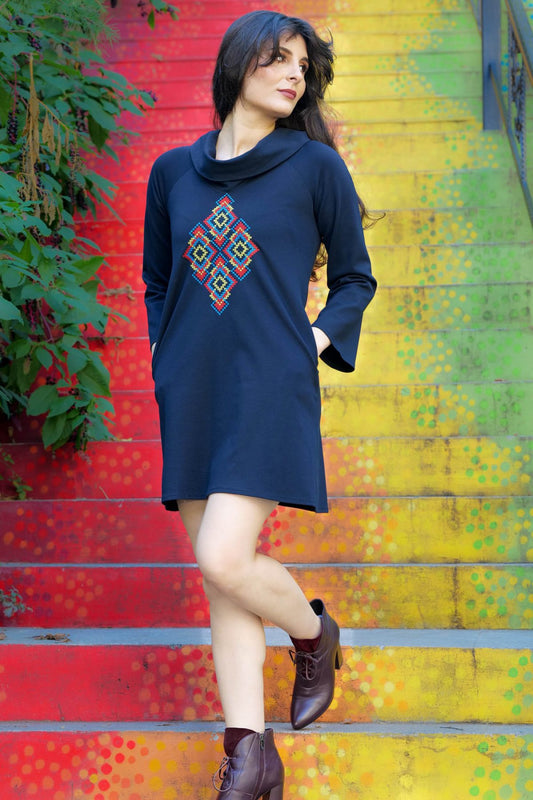 Rochie brodată Asmara - Imagine 2