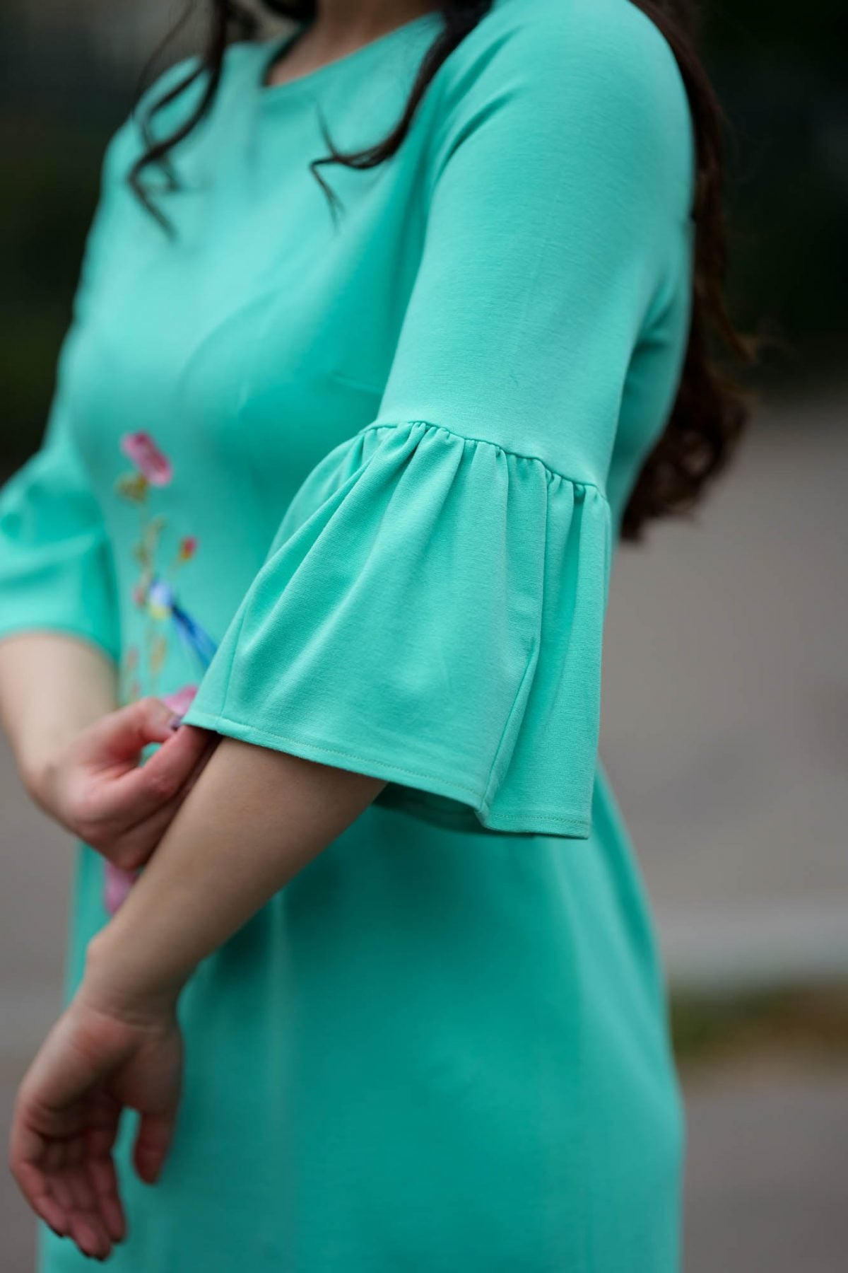 Rochie brodată Adela - Imagine 4