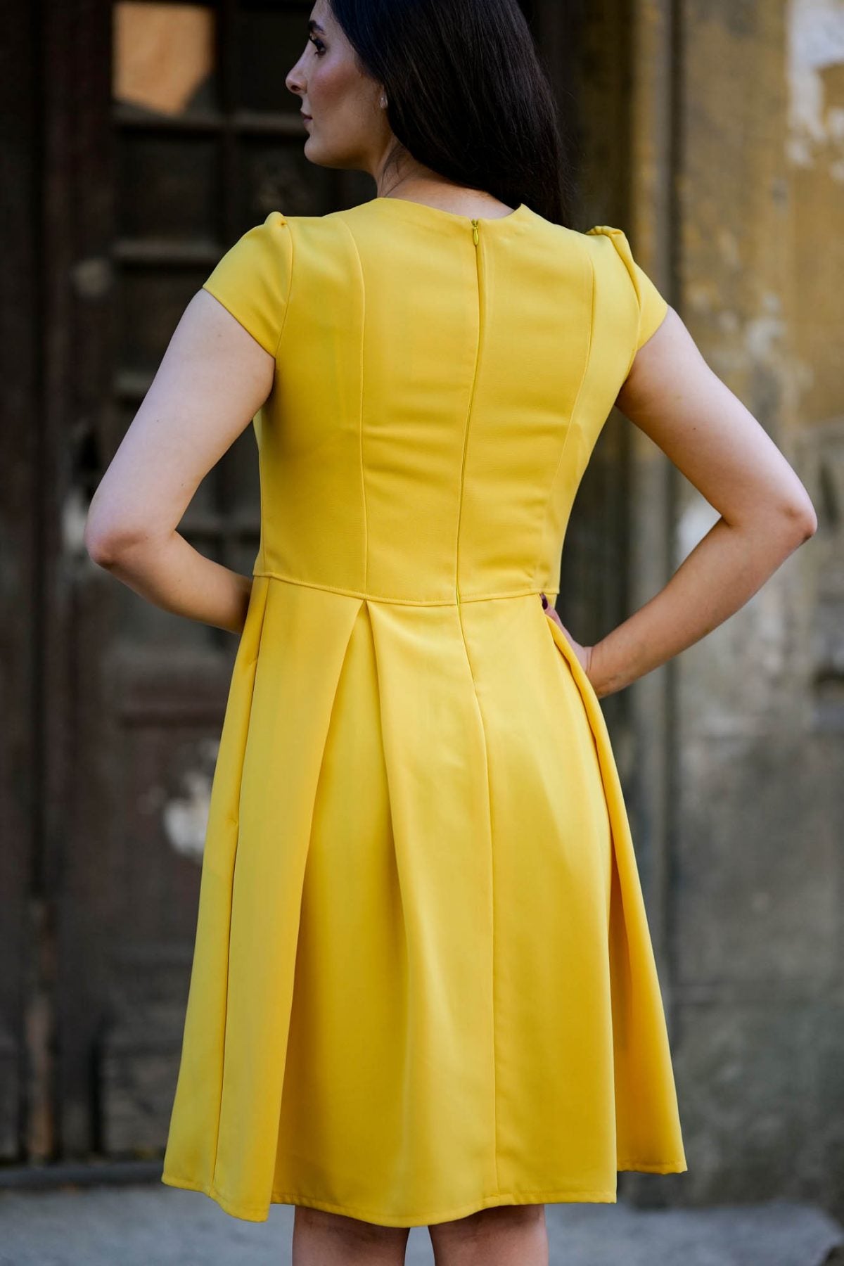 Rochie Opium Galbenă - Imagine 5