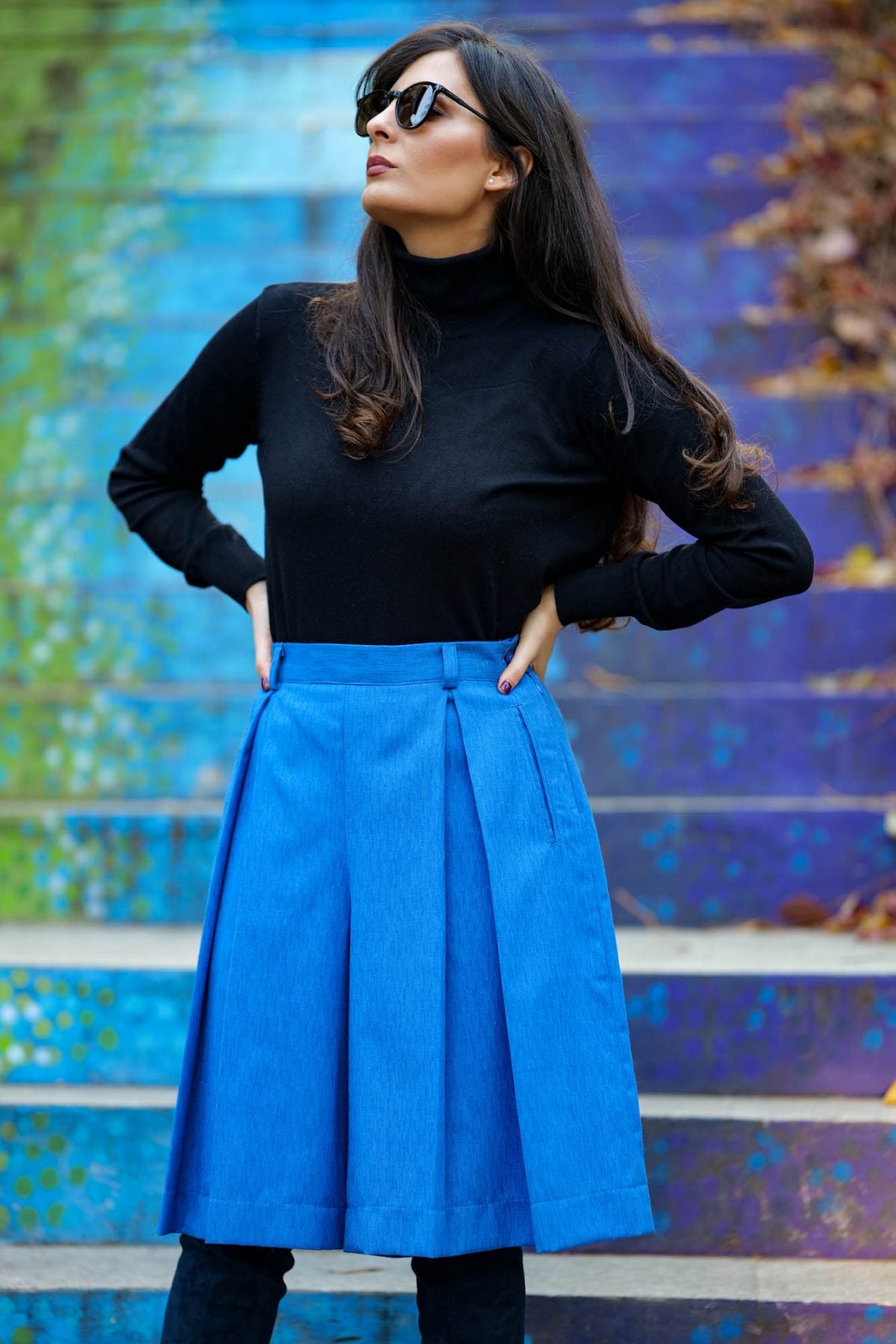 Fustă pantalon Wanda - Imagine 1