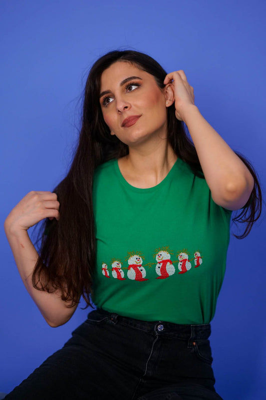 Tricou Fashion Snowmen - Imagine 2