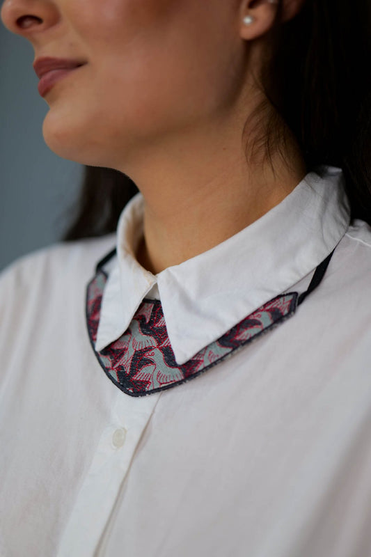 Guler detașabil mov - Imagine 2