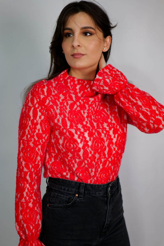 Bluză dantelă - Imagine 2