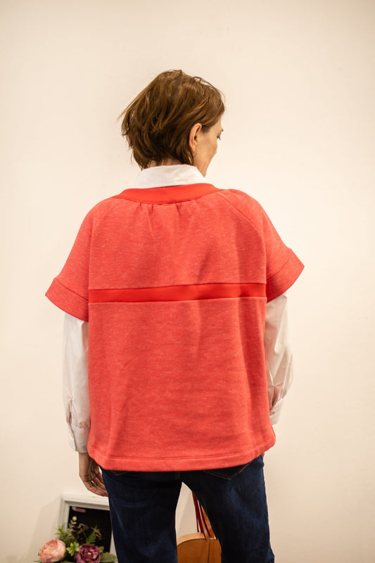 Tricou cu aplicații Mireille - Imagine 2