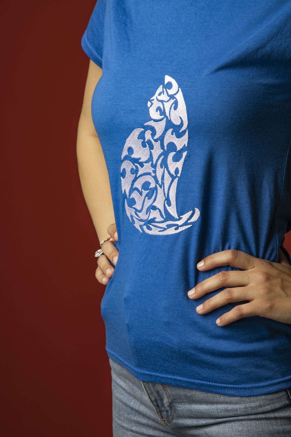 Tricou brodat Fashion 3 - Imagine 3