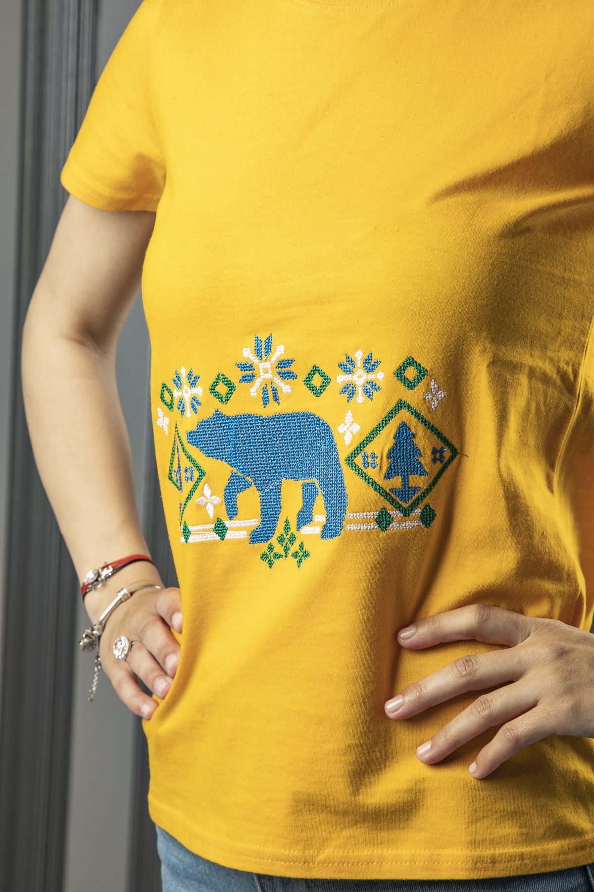 Tricou brodat Fashion 4 - Imagine 4