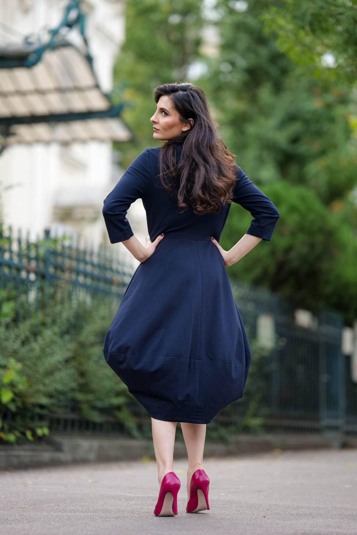 Rochie brodată Ribhana - Imagine 4