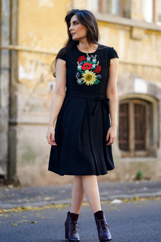 Rochie Opium neagră - Imagine 1