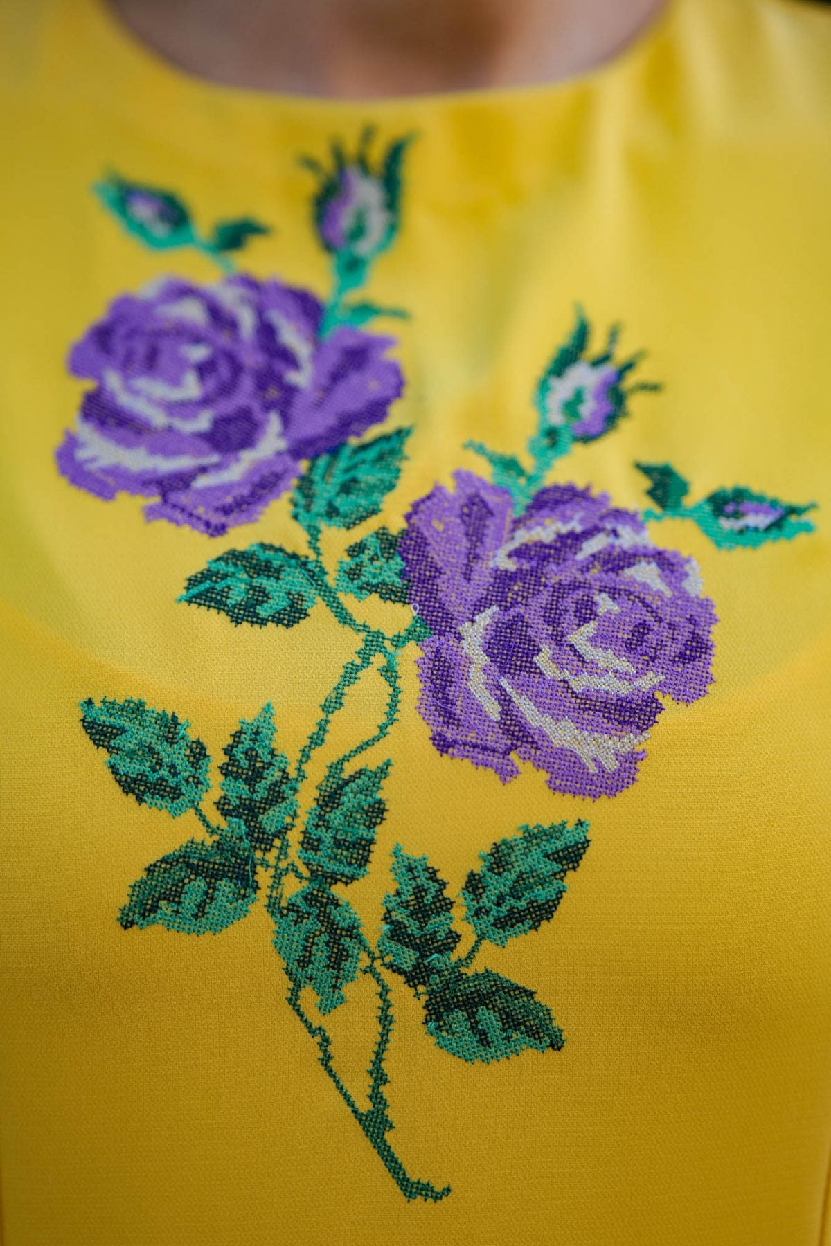 Rochie Opium Galbenă - Imagine 4