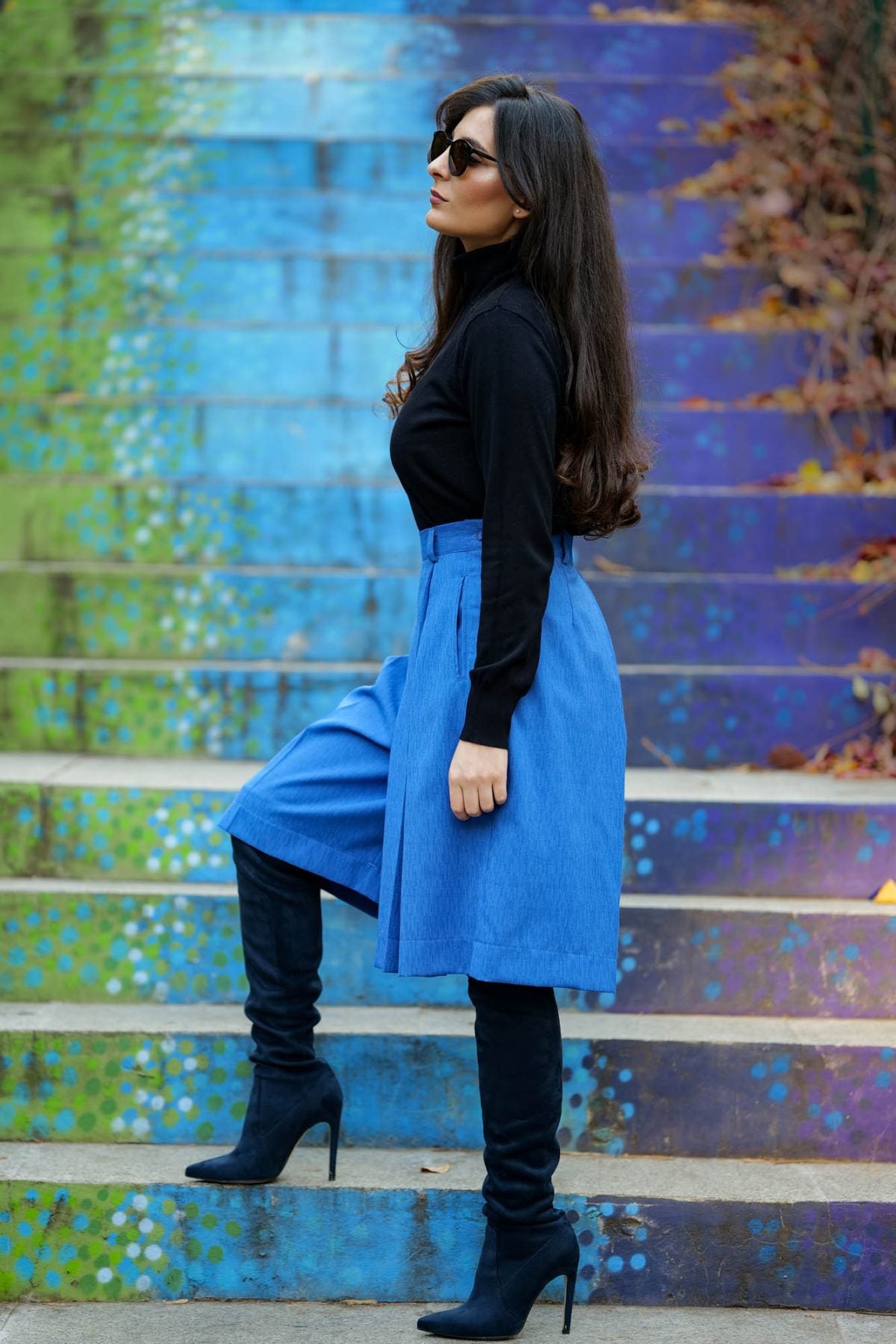Fustă pantalon Wanda - Imagine 3