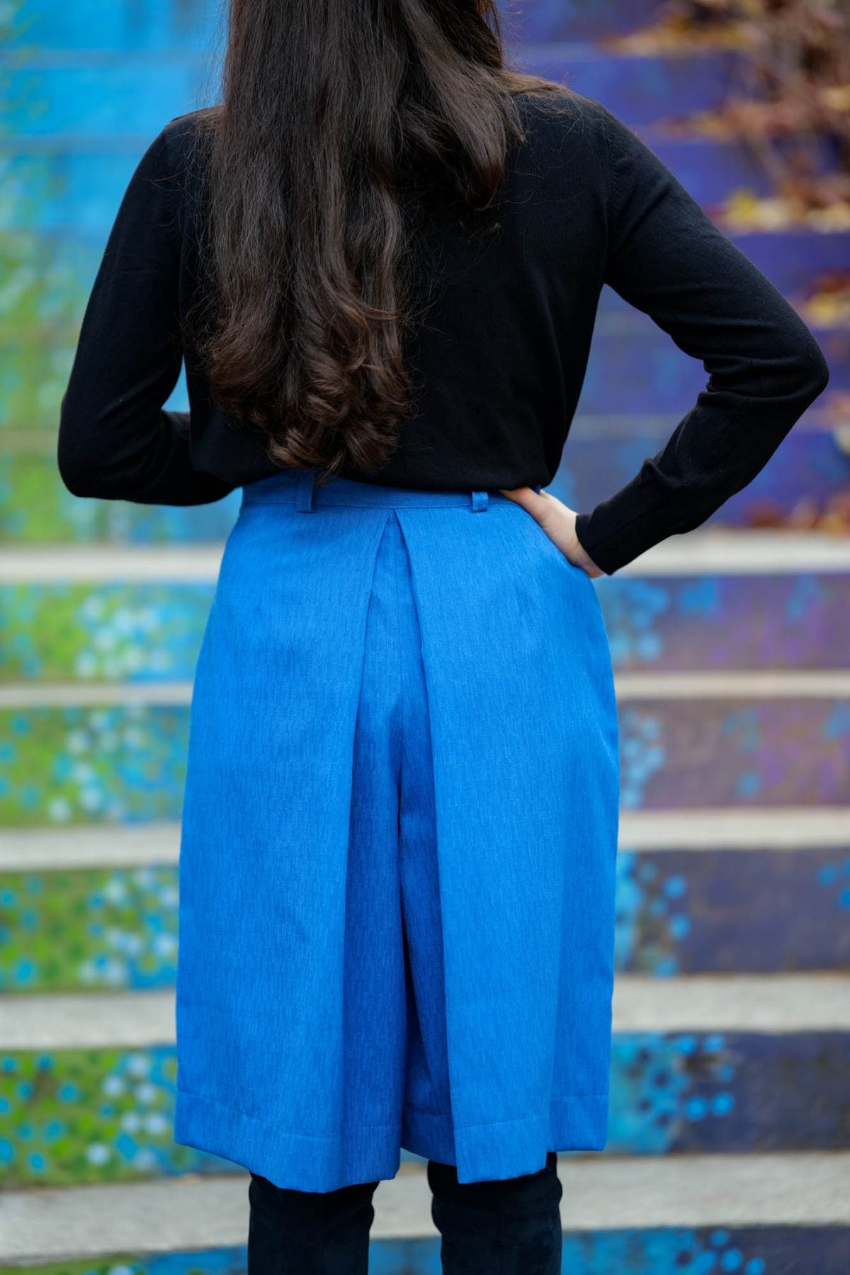 Fustă pantalon Wanda - Imagine 5