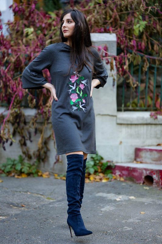 Rochie brodata Tranquility - Imagine 1