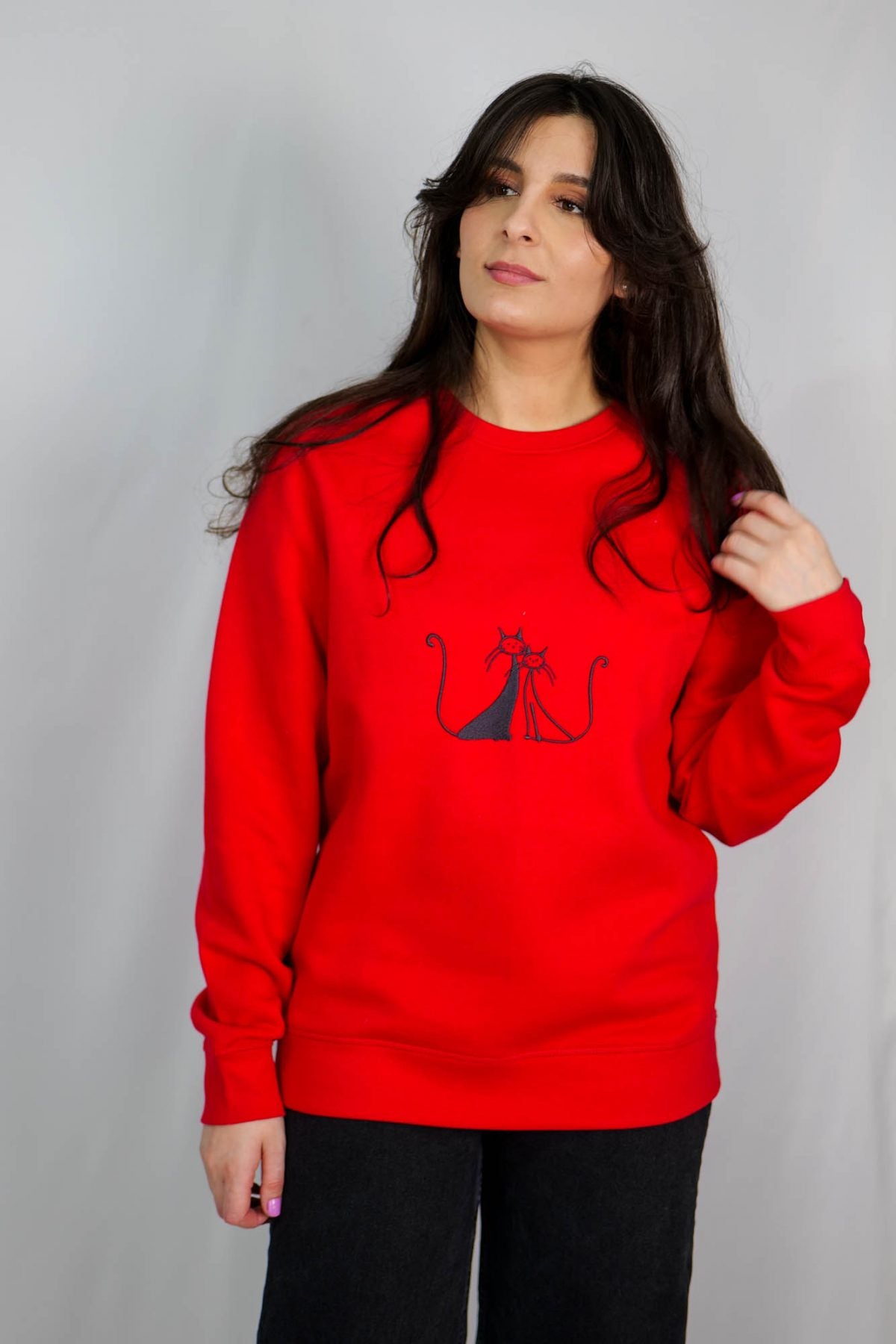 Tricou Love roșu - Imagine 3