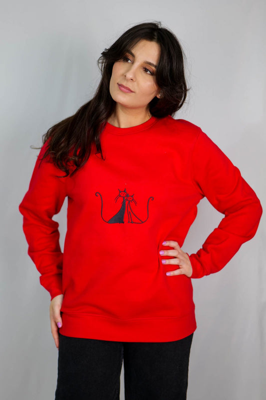 Tricou Love roșu - Imagine 1